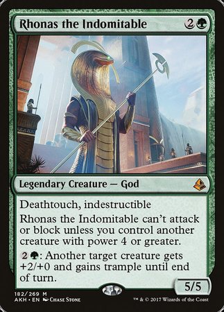 Rhonas the Indomitable [Amonkhet] | Arkham Games and Comics