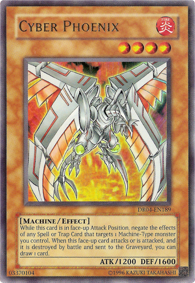 Cyber Phoenix [DR04-EN189] Ultra Rare | Arkham Games and Comics