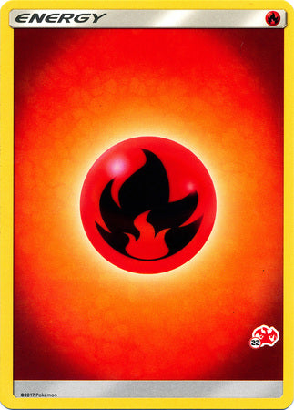 Fire Energy (Charizard Stamp #22) [Battle Academy 2020] | Arkham Games and Comics