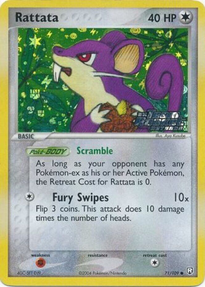 Rattata (71/109) (Stamped) [EX: Team Rocket Returns] | Arkham Games and Comics