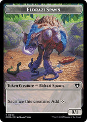Eldrazi Spawn // Insect Double-Sided Token [Commander Masters Tokens] | Arkham Games and Comics