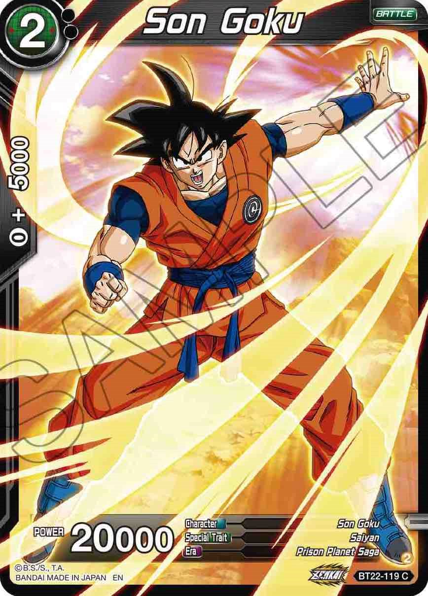 Son Goku (BT22-119) [Critical Blow] | Arkham Games and Comics