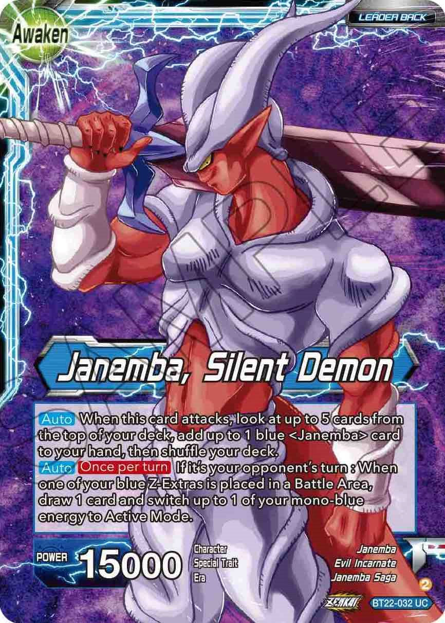 Janemba // Janemba, Silent Demon (BT22-032) [Critical Blow] | Arkham Games and Comics