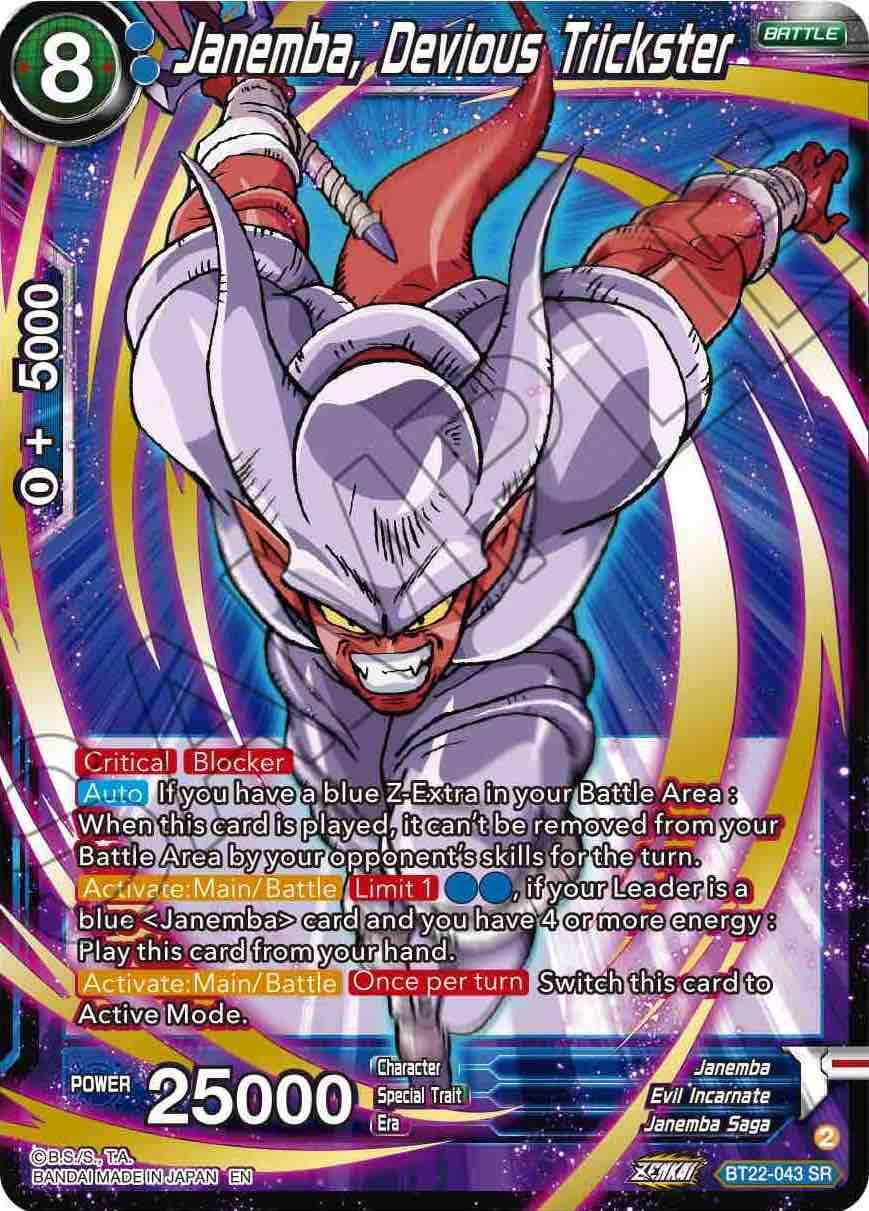 Janemba, Devious Trickster (BT22-043) [Critical Blow] | Arkham Games and Comics