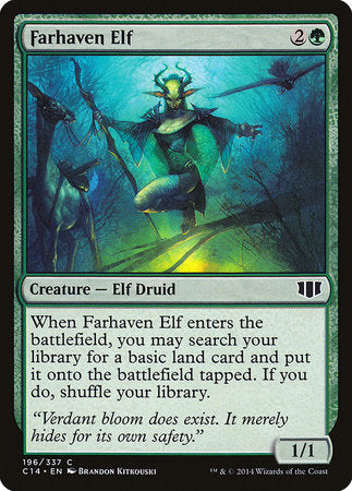 Farhaven Elf [Commander 2014] | Arkham Games and Comics