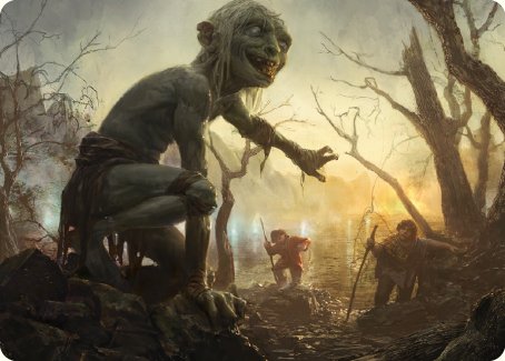 Smeagol, Helpful Guide Art Card [The Lord of the Rings: Tales of Middle-earth Art Series] | Arkham Games and Comics