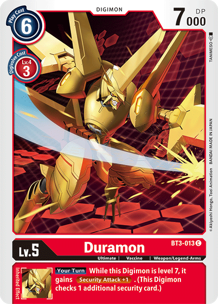 Duramon [BT3-013] [Release Special Booster Ver.1.5] | Arkham Games and Comics