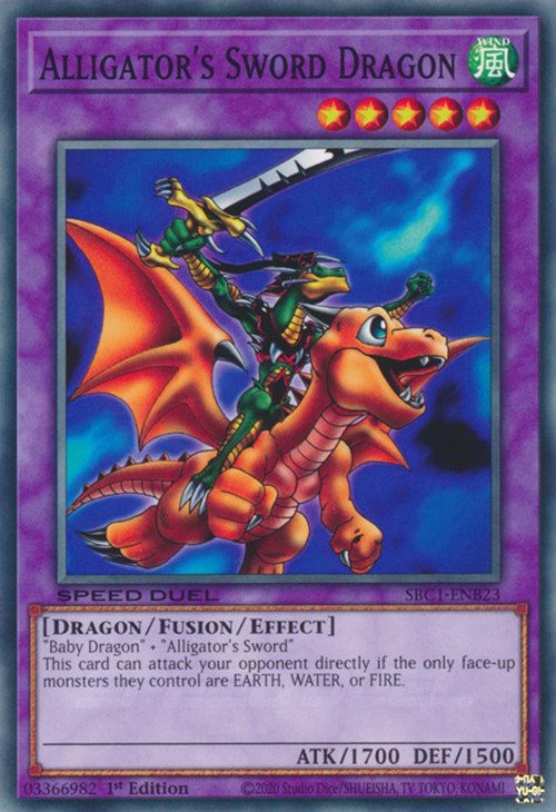 Alligator's Sword Dragon [SBC1-ENB23] Common | Arkham Games and Comics