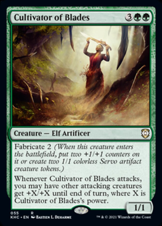 Cultivator of Blades [Kaldheim Commander] | Arkham Games and Comics