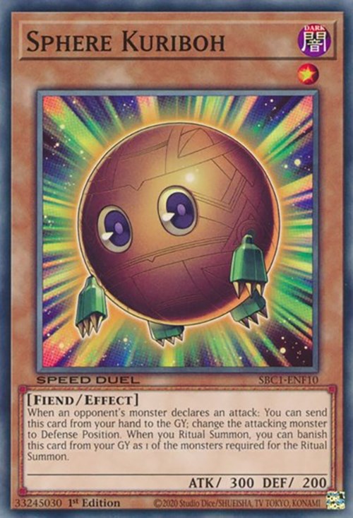 Sphere Kuriboh [SBC1-ENF10] Common | Arkham Games and Comics