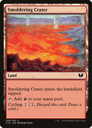 Smoldering Crater [Commander 2015] | Arkham Games and Comics