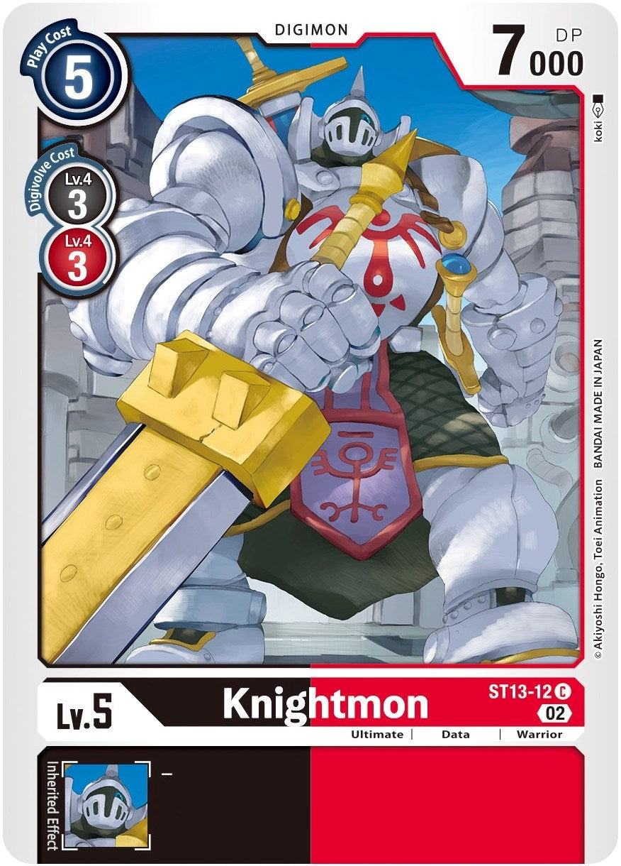 Knightmon [ST13-12] [Starter Deck: Ragnaloardmon] | Arkham Games and Comics