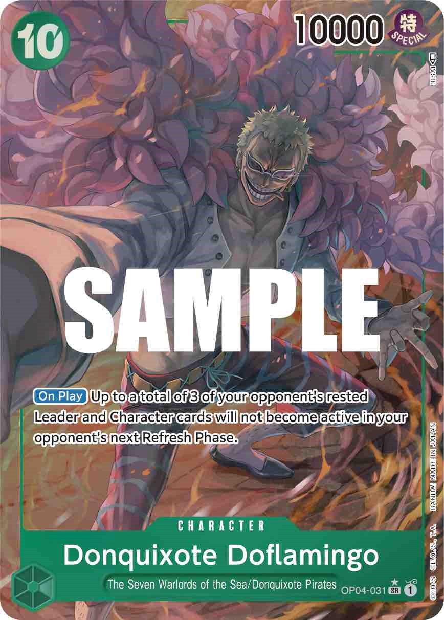 Donquixote Doflamingo (Alternate Art) [Kingdoms of Intrigue] | Arkham Games and Comics