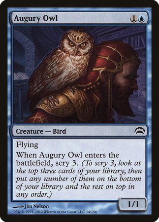 Augury Owl [Planechase 2012] | Arkham Games and Comics