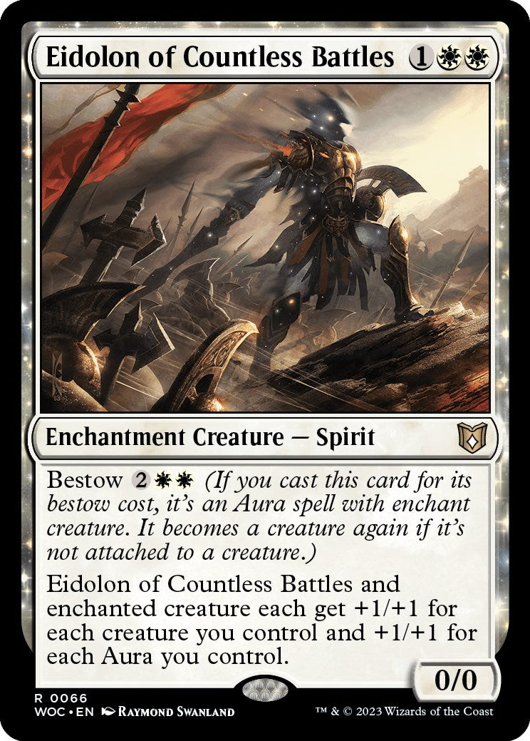 Eidolon of Countless Battles [Wilds of Eldraine Commander] | Arkham Games and Comics