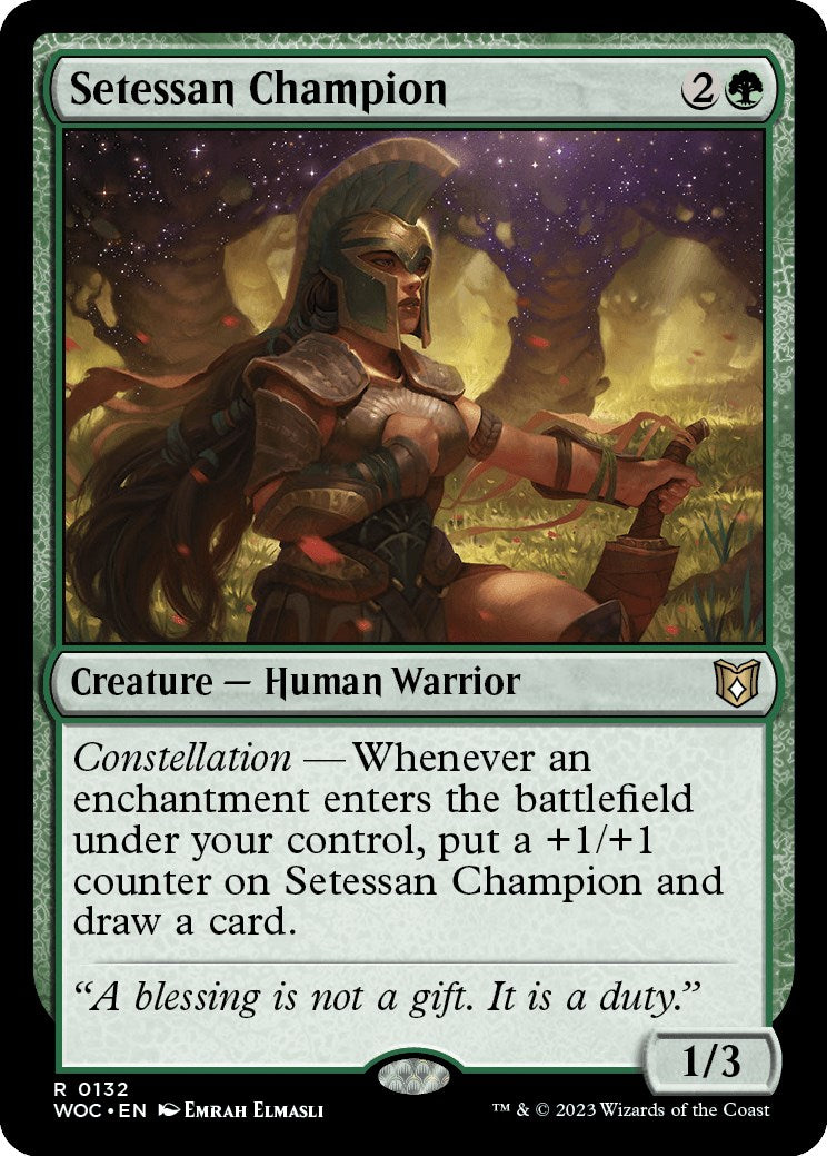 Setessan Champion [Wilds of Eldraine Commander] | Arkham Games and Comics