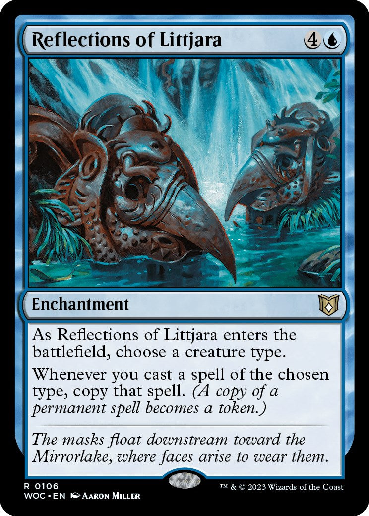 Reflections of Littjara [Wilds of Eldraine Commander] | Arkham Games and Comics
