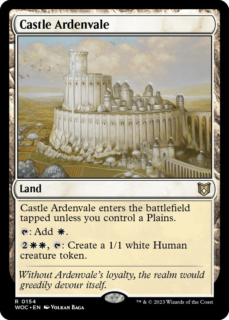 Castle Ardenvale [Wilds of Eldraine Commander] | Arkham Games and Comics