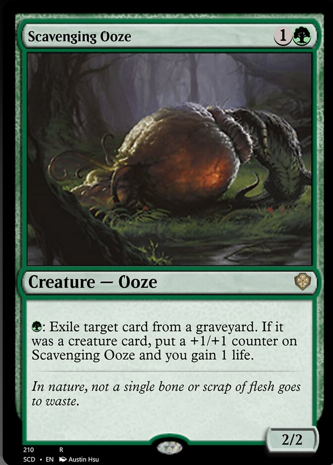 Scavenging Ooze [Starter Commander Decks] | Arkham Games and Comics