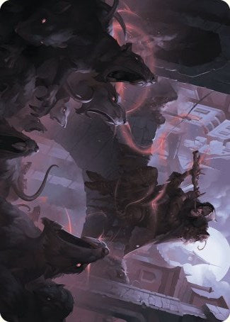 Gnawing Crescendo Art Card [Wilds of Eldraine Art Series] | Arkham Games and Comics