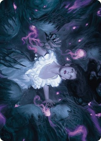Neva, Stalked by Nightmares Art Card [Wilds of Eldraine Art Series] | Arkham Games and Comics