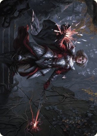 Rowan, Scion of War Art Card (31/81) [Wilds of Eldraine Art Series] | Arkham Games and Comics