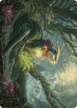 Elusive Otter Art Card [Wilds of Eldraine Art Series] | Arkham Games and Comics