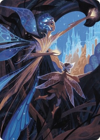 Kindred Discovery Art Card [Wilds of Eldraine Art Series] | Arkham Games and Comics