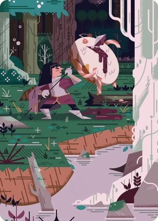 Stab Wound Art Card [Wilds of Eldraine Art Series] | Arkham Games and Comics