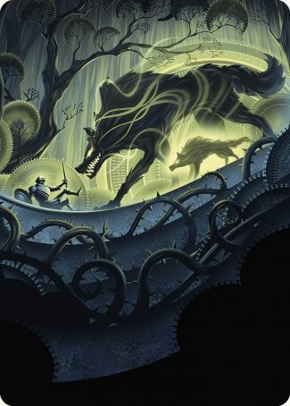 Unnatural Growth Art Card [Wilds of Eldraine Art Series] | Arkham Games and Comics