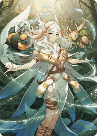 Karmic Justice Anime Art Card [Wilds of Eldraine Art Series] | Arkham Games and Comics