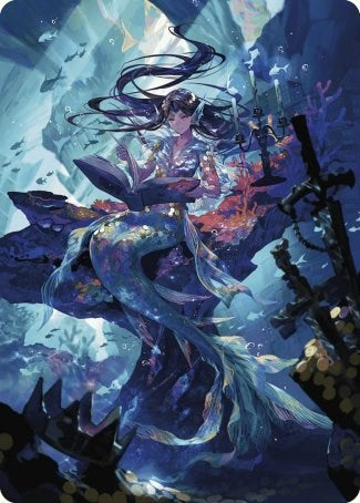 Rhystic Study Art Card [Wilds of Eldraine Art Series] | Arkham Games and Comics