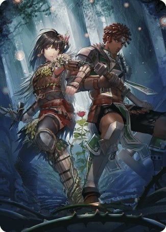 Defense of the Heart Art Card [Wilds of Eldraine Art Series] | Arkham Games and Comics