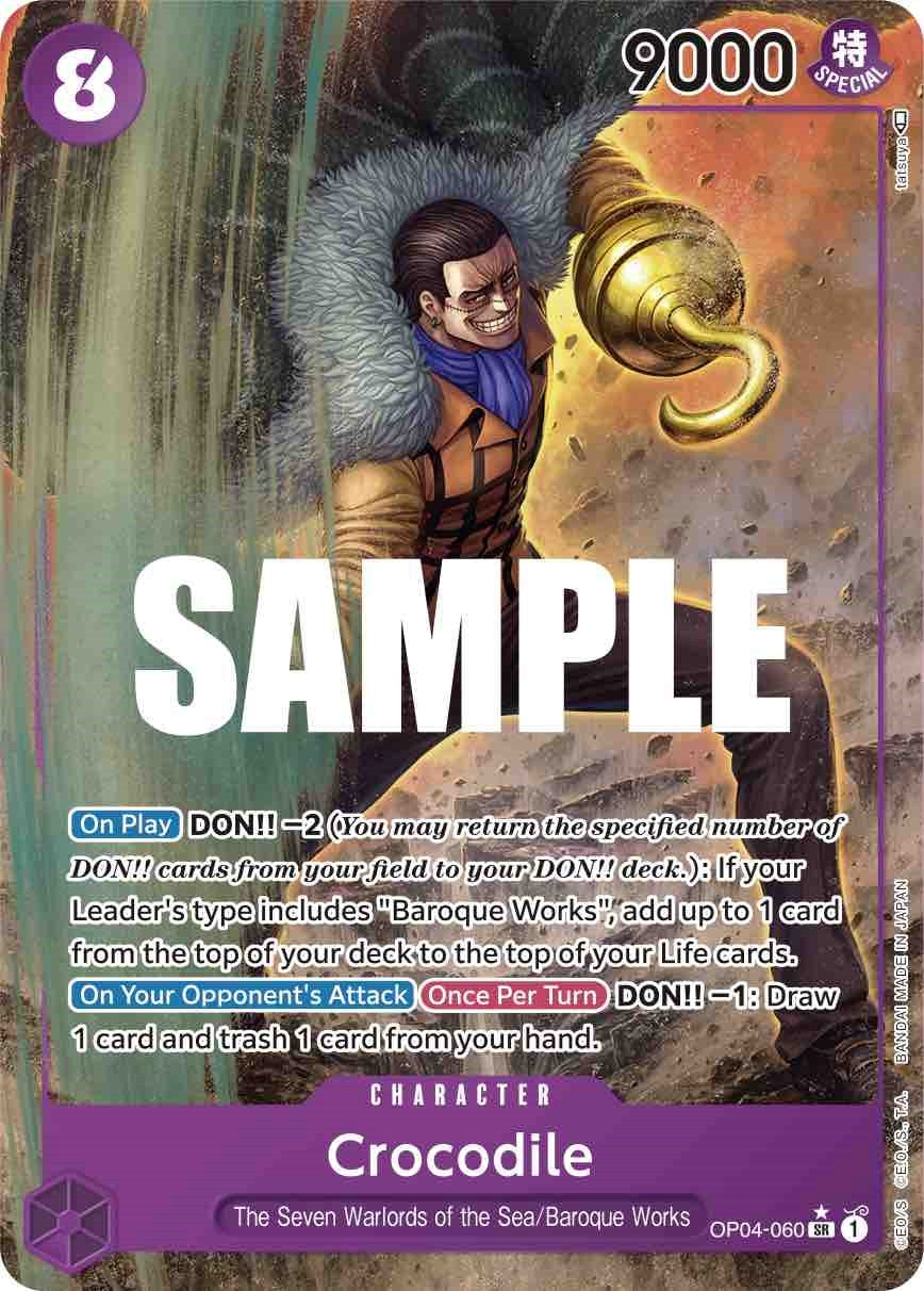 Crocodile (Alternate Art) [Kingdoms of Intrigue] | Arkham Games and Comics