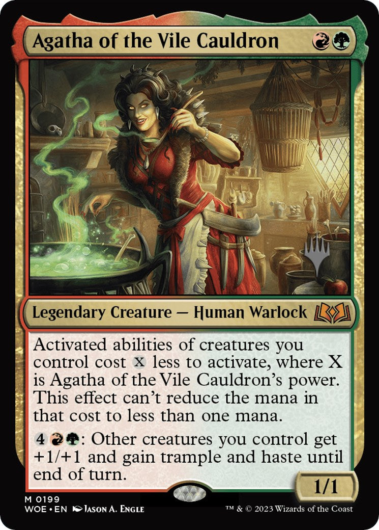 Agatha of the Vile Cauldron (Promo Pack) [Wilds of Eldraine Promos] | Arkham Games and Comics