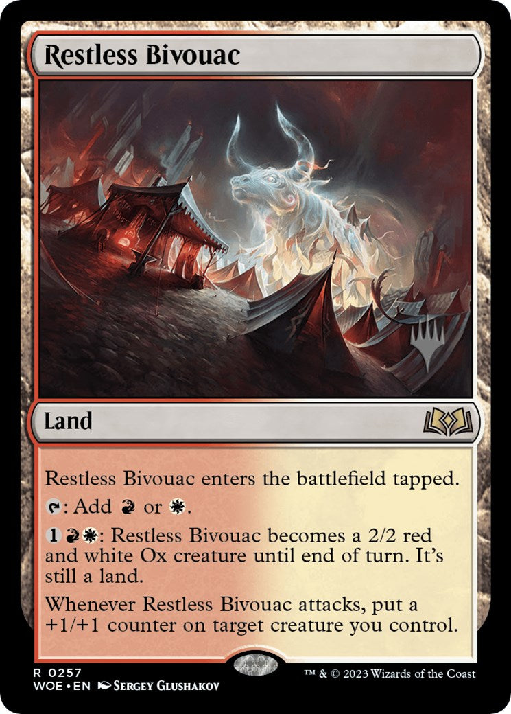 Restless Bivouac (Promo Pack) [Wilds of Eldraine Promos] | Arkham Games and Comics