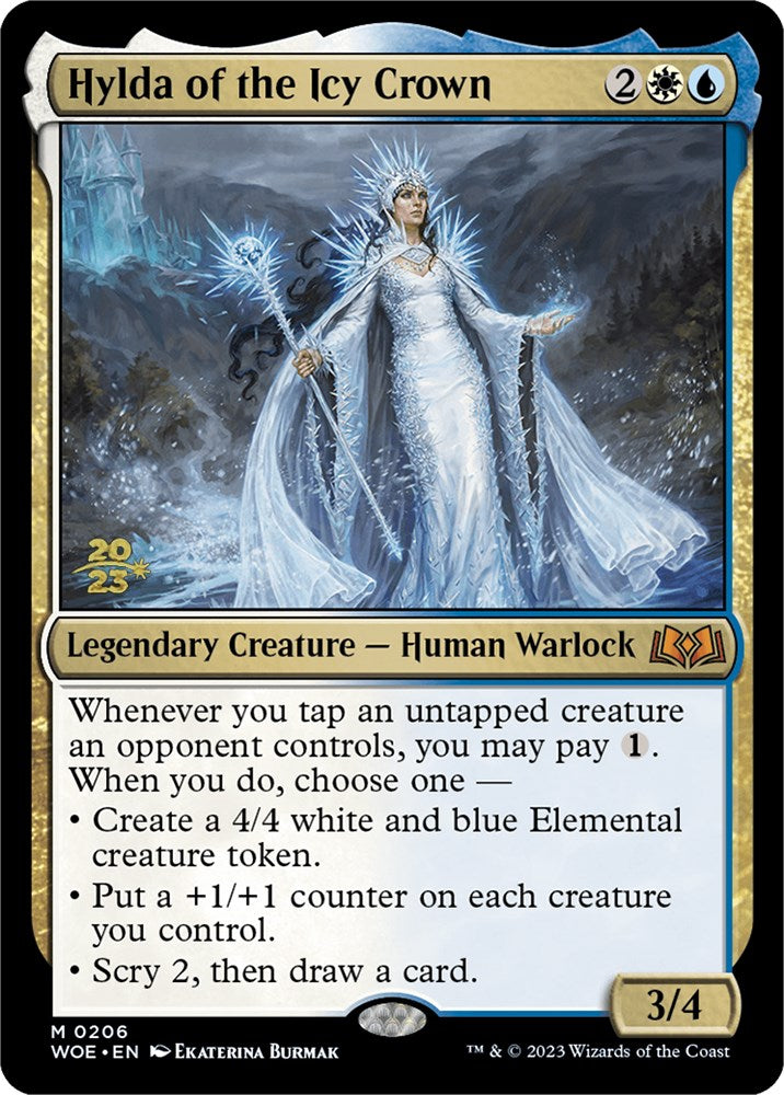 Hylda of the Icy Crown [Wilds of Eldraine Prerelease Promos] | Arkham Games and Comics