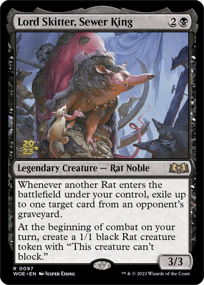 Lord Skitter, Sewer King [Wilds of Eldraine Prerelease Promos] | Arkham Games and Comics