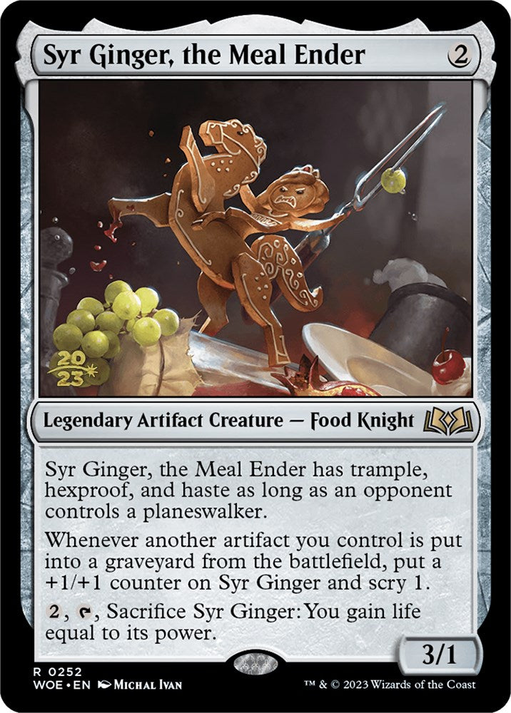 Syr Ginger, the Meal Ender [Wilds of Eldraine Prerelease Promos] | Arkham Games and Comics