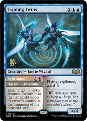 Twining Twins // Swift Spiral [Wilds of Eldraine Prerelease Promos] | Arkham Games and Comics