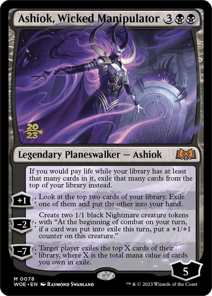 Ashiok, Wicked Manipulator [Wilds of Eldraine Prerelease Promos] | Arkham Games and Comics