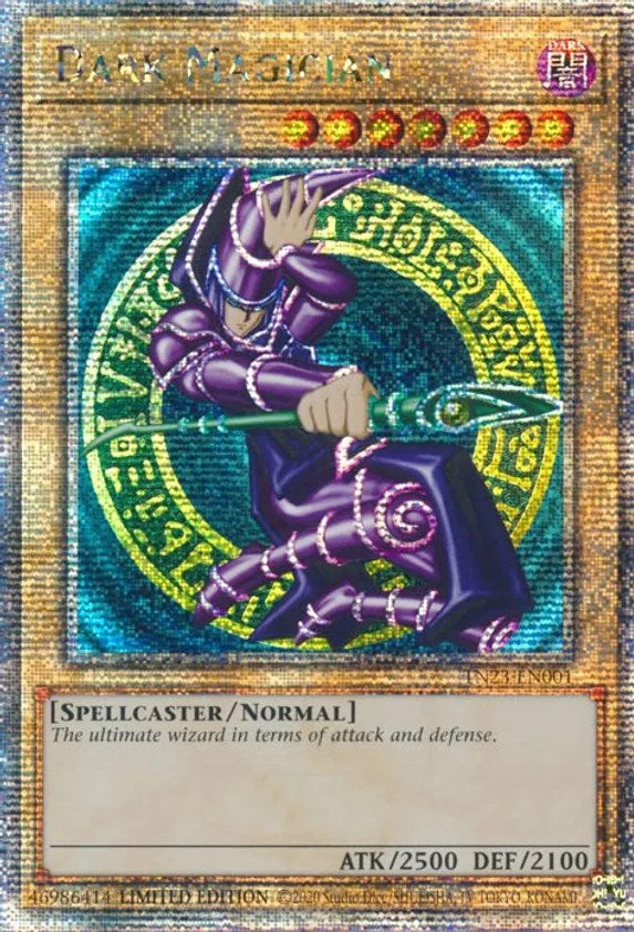 Dark Magician [TN23-EN001] Quarter Century Secret Rare | Arkham Games and Comics