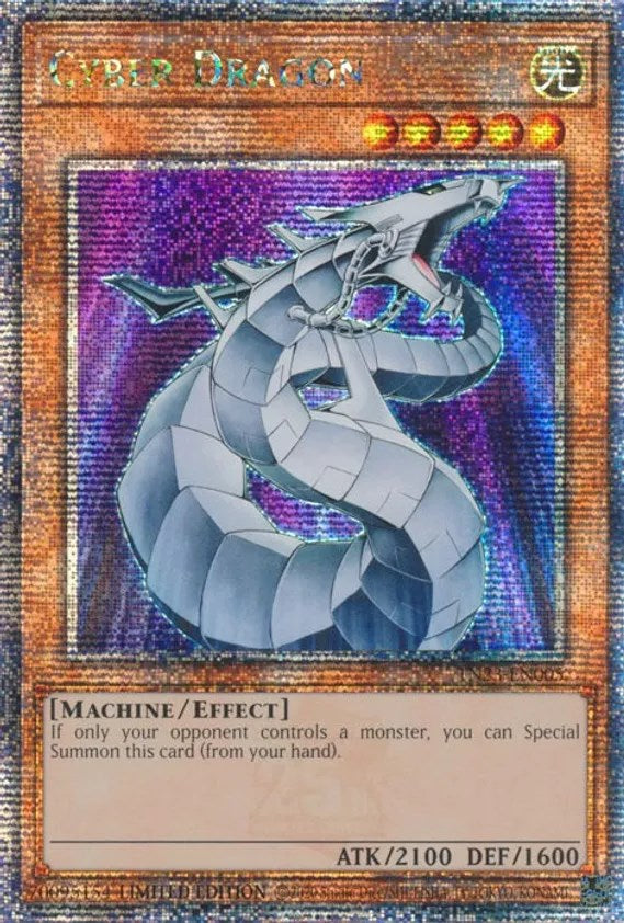 Cyber Dragon [TN23-EN005] Quarter Century Secret Rare | Arkham Games and Comics