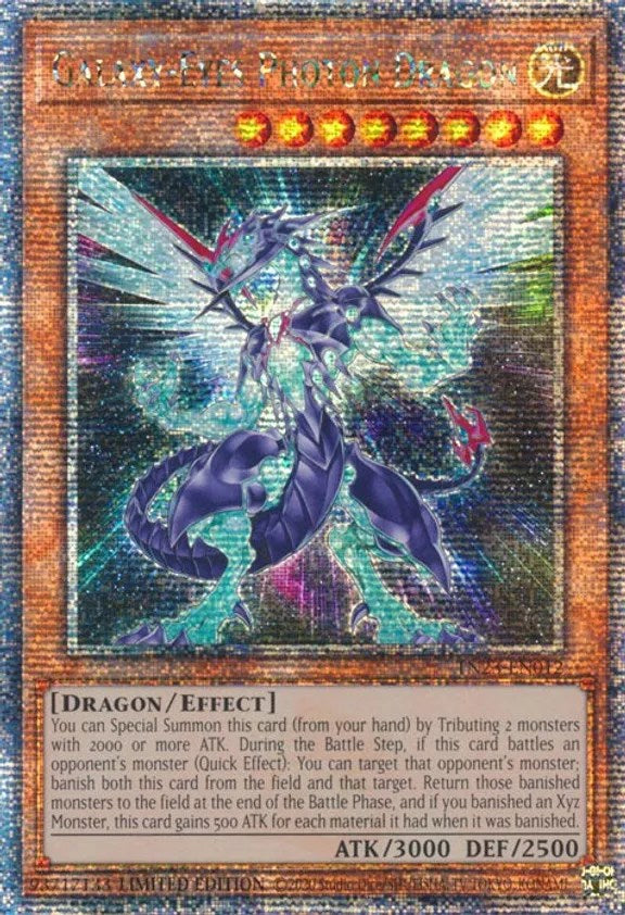 Galaxy-Eyes Photon Dragon [TN23-EN012] Quarter Century Secret Rare | Arkham Games and Comics