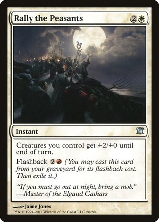 Rally the Peasants [Innistrad] | Arkham Games and Comics