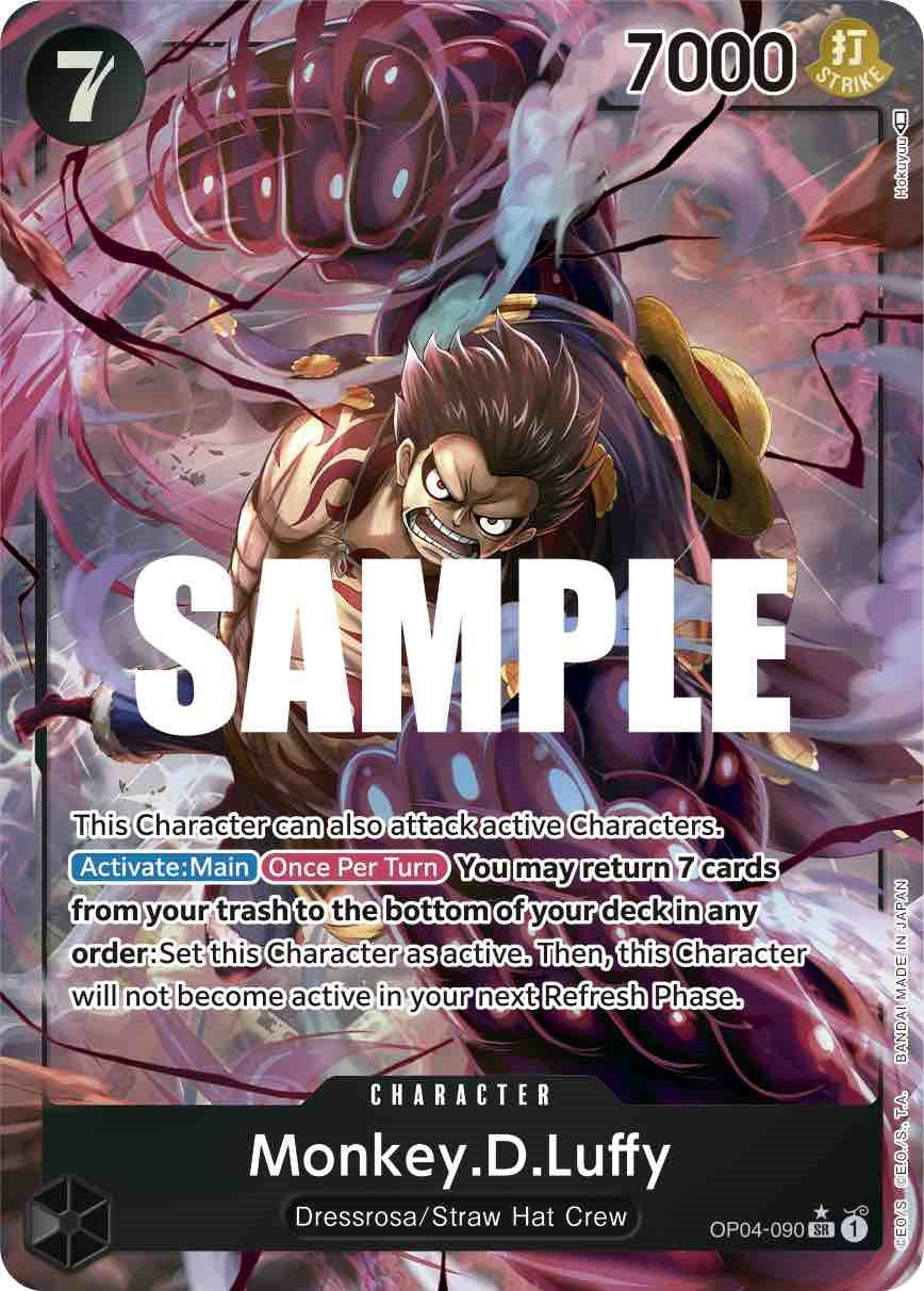Monkey.D.Luffy (Alternate Art) [Kingdoms of Intrigue] | Arkham Games and Comics