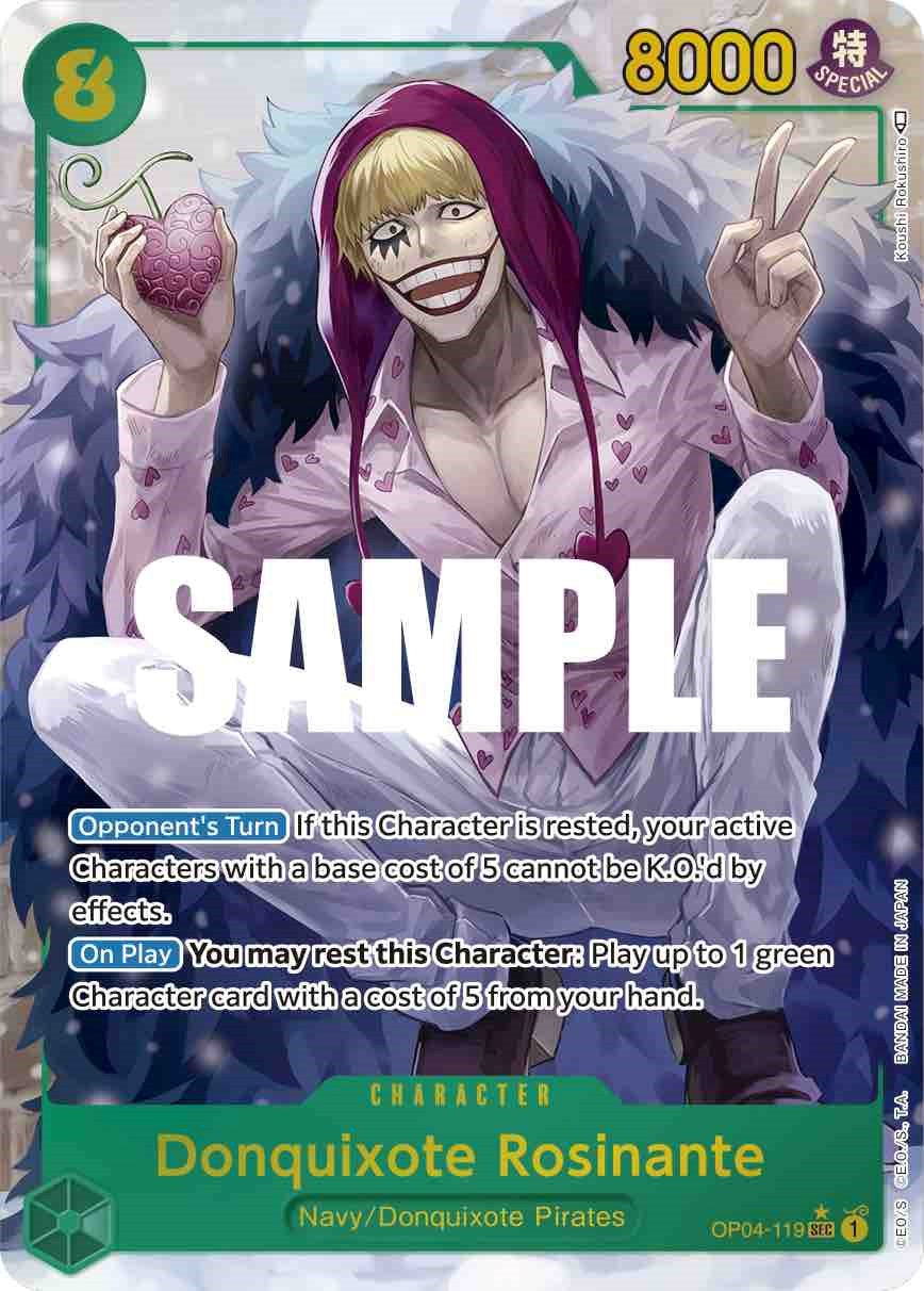 Donquixote Rosinante (Alternate Art) [Kingdoms of Intrigue] | Arkham Games and Comics