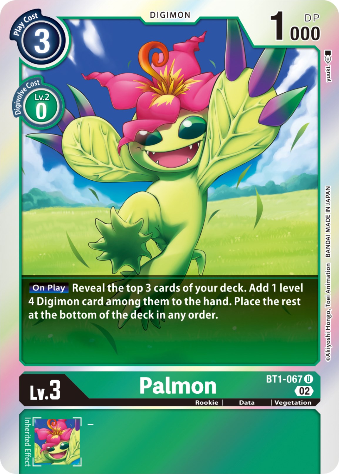 Palmon [BT1-067] [Resurgence Booster] | Arkham Games and Comics