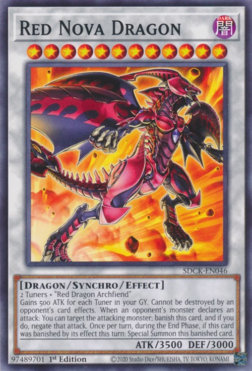 Red Nova Dragon [SDCK-EN046] Common | Arkham Games and Comics