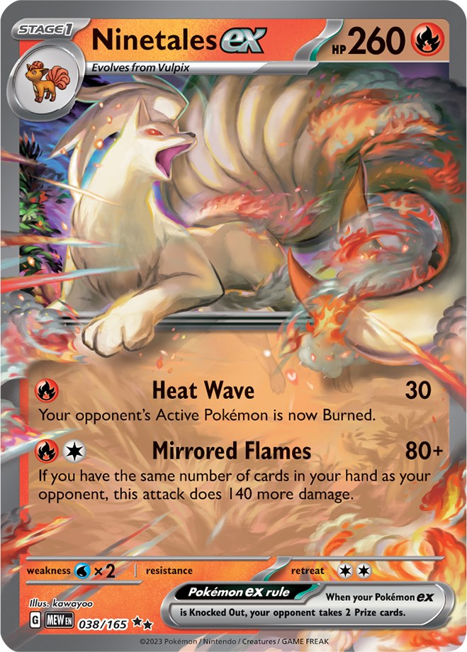 Ninetales ex (038/165) [Scarlet & Violet: 151] | Arkham Games and Comics